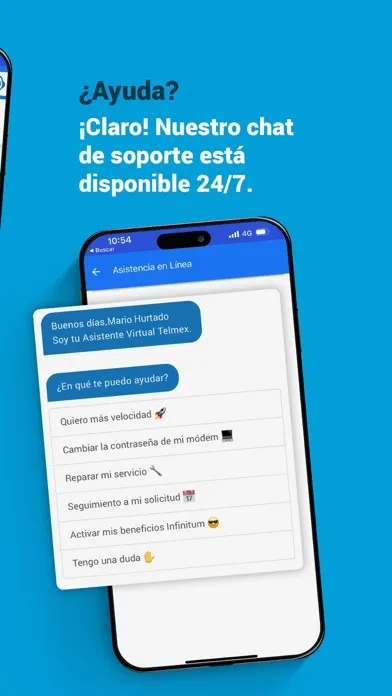 Скриншоты Telmex