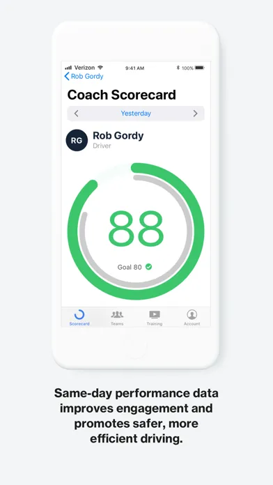 Скриншоты Coach by Verizon Connect