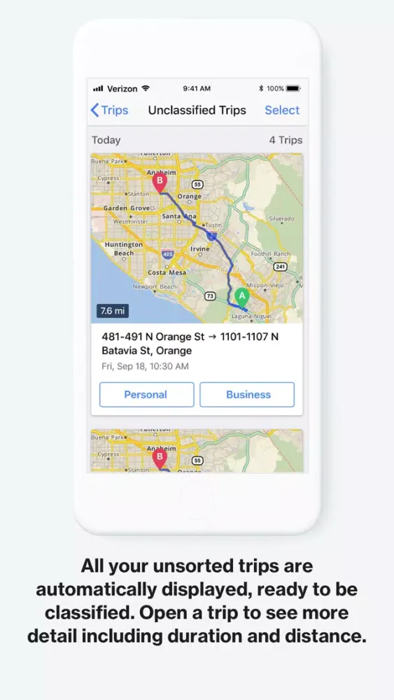 Trips by Verizon Connect スクリーンショット