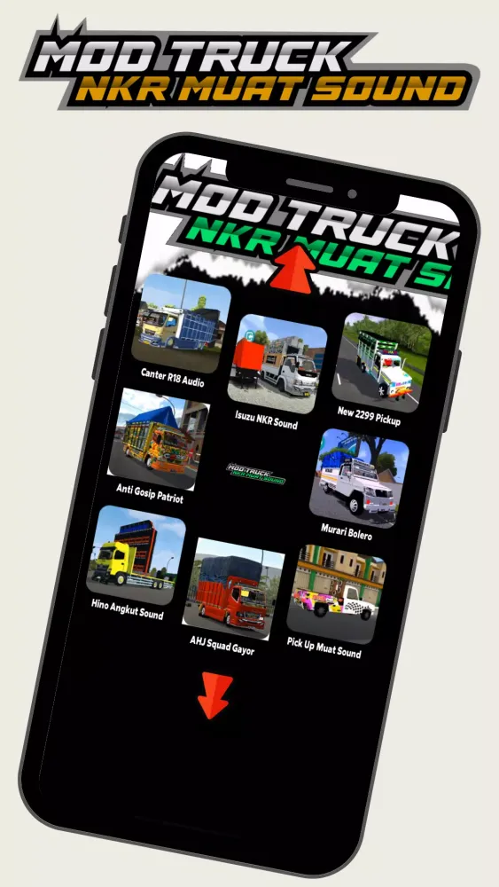 Mod Truck NKR Muat Sound স্ক্রিনশট