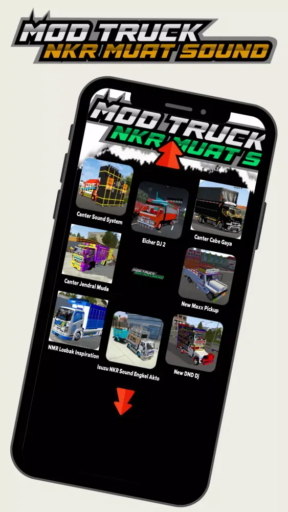 Mod Truck NKR Muat Sound স্ক্রিনশট