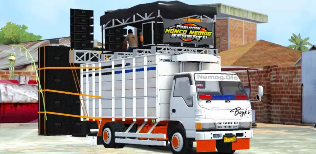 Mod Truck NKR Muat Sound স্ক্রিনশট