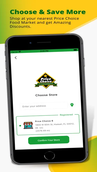 Price Choice Screenshots