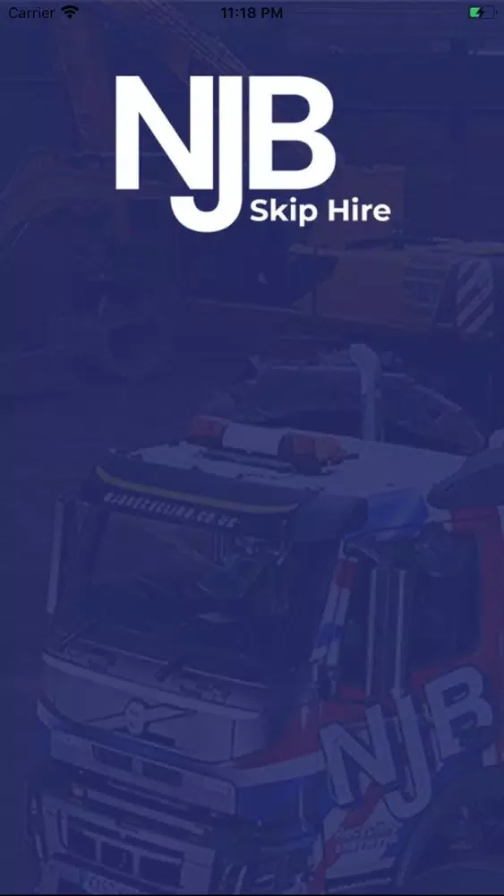 Ảnh chụp màn hình của NJB Skip Hire