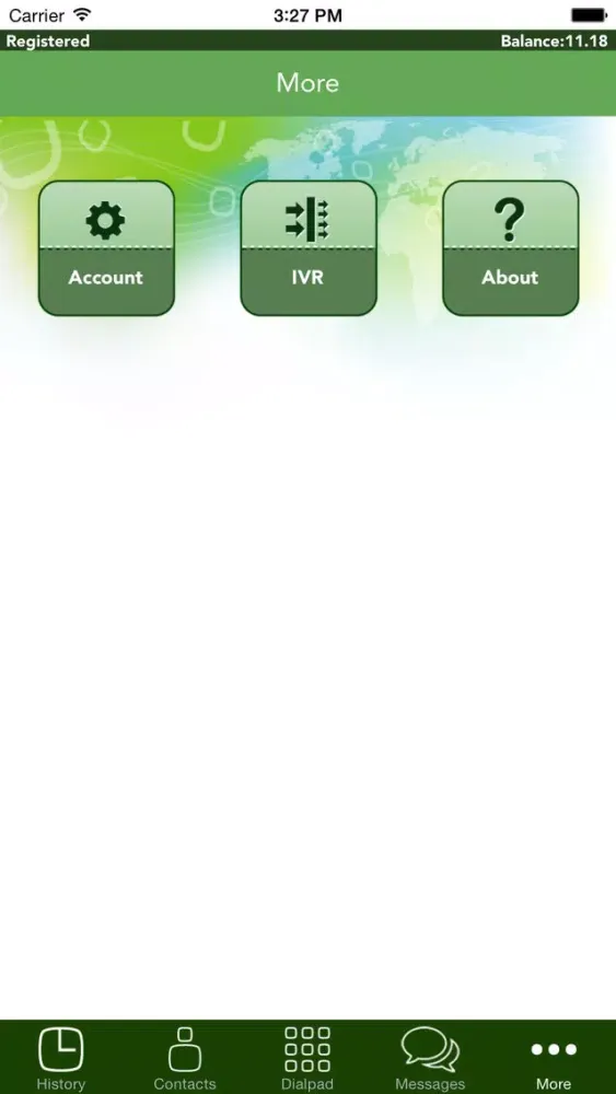 Ảnh chụp màn hình của iCall Pro