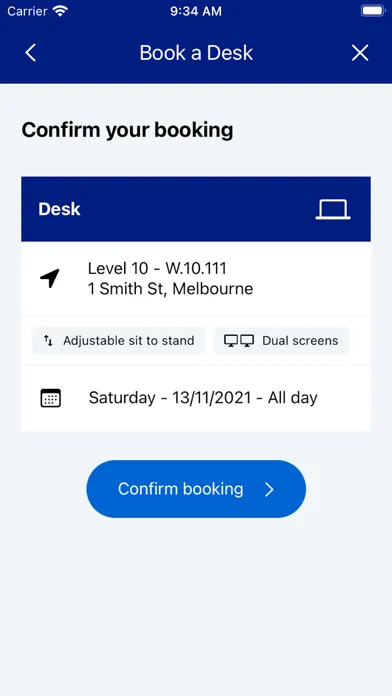Telstra myWorkplace Screenshots
