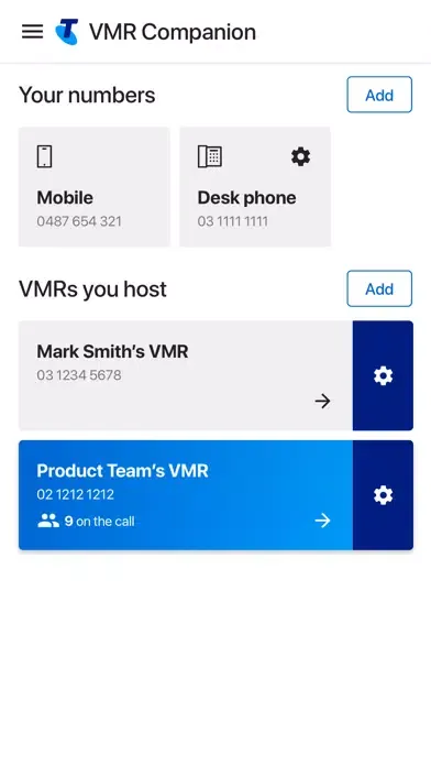 VMR Companion by Telstra Screenshots