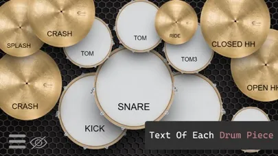 Zrzuty ekranu Superstar Virtual Drum Set
