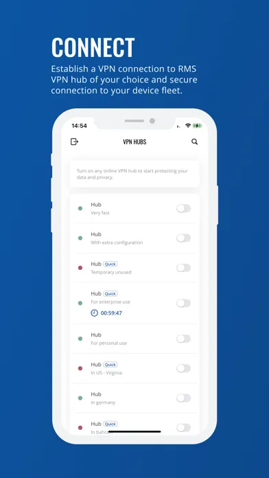 Teltonika RMS VPN Ekran Görüntüleri