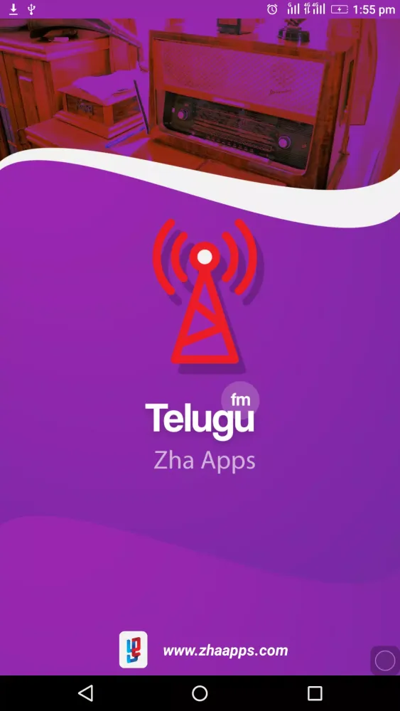 Tangkapan layar Telugu FM