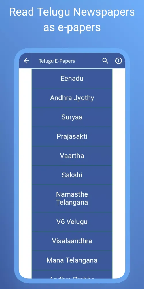 Captures d'écran de Daily Telugu News