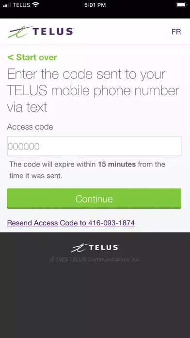 TELUS MCPTX スクリーンショット