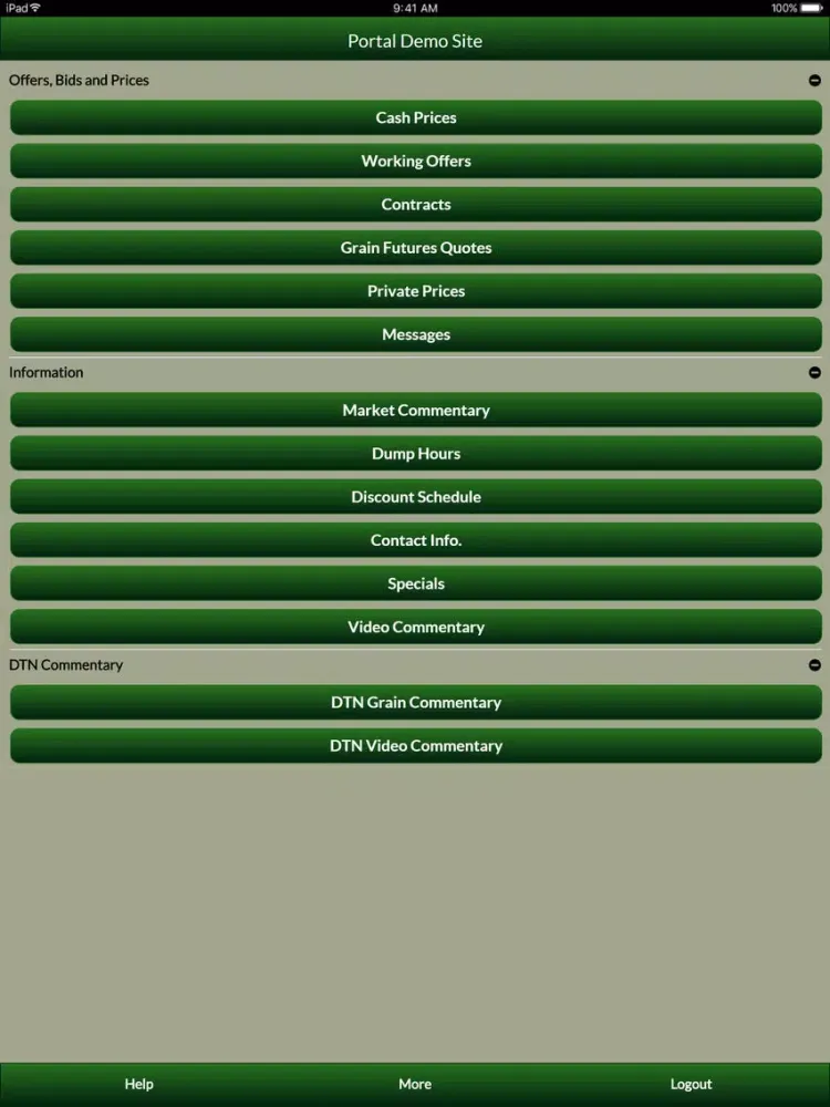 Big River Bids iPad Screenshots