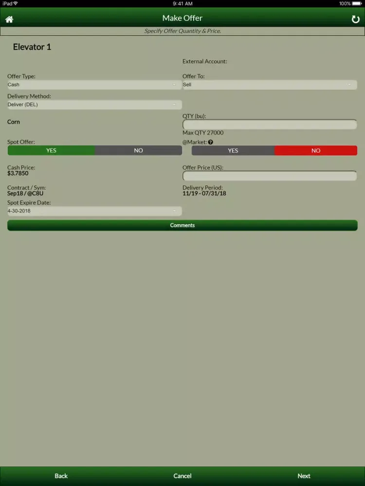 Big River Bids iPad Screenshots