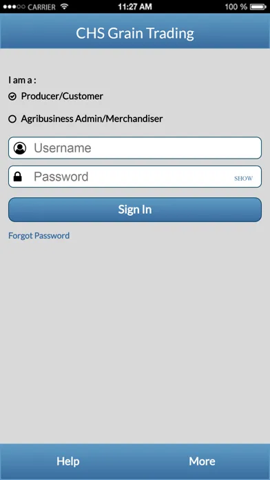 CHS - Grain Trading Screenshots