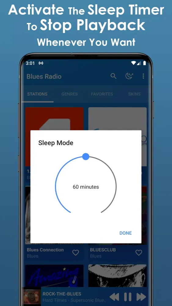 Capturas de pantalla de Blues Music App