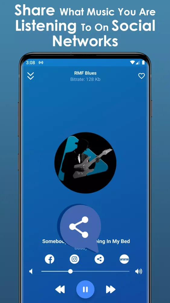 Capturas de pantalla de Blues Music App