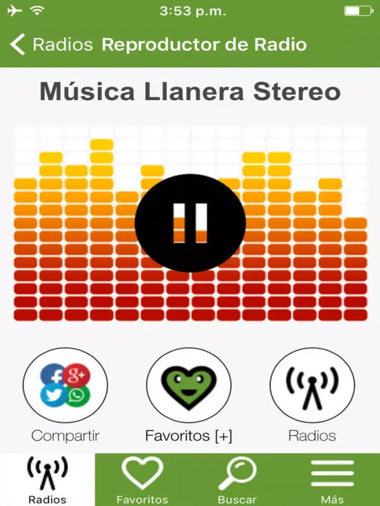 Captures d'écran de Llanera Music Radio Online iPad 