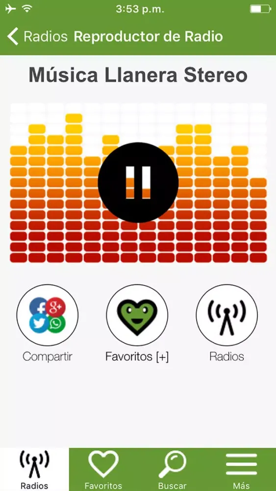 Captures d'écran de Llanera Music Radio Online