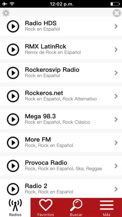Capturas de pantalla de Spanish Rock Music | Latin rock songs