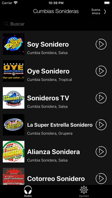 Cumbias Sonideras Música स्क्रीनशॉट