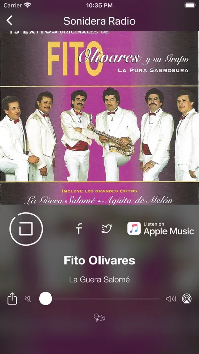 Cumbias Sonideras Música स्क्रीनशॉट