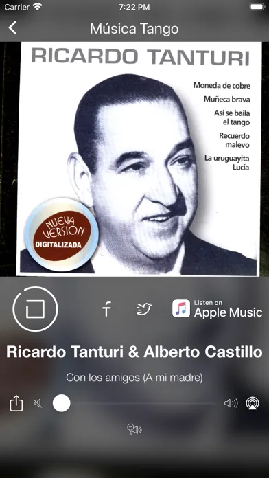 Tango Music & Milonga Radios سکرین شاٹس