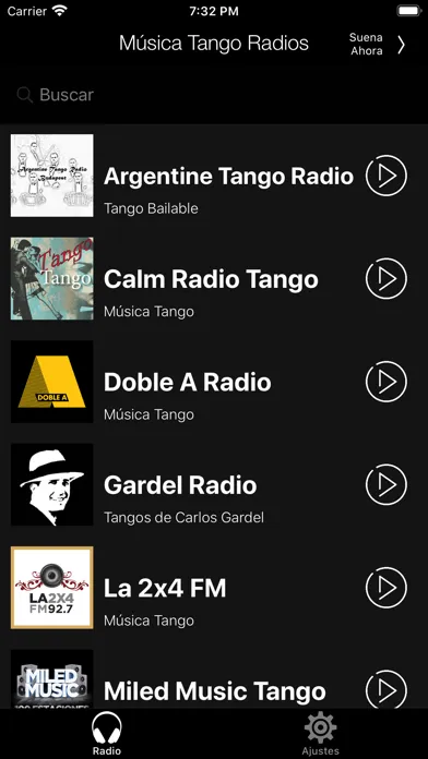Tango Music & Milonga Radios سکرین شاٹس