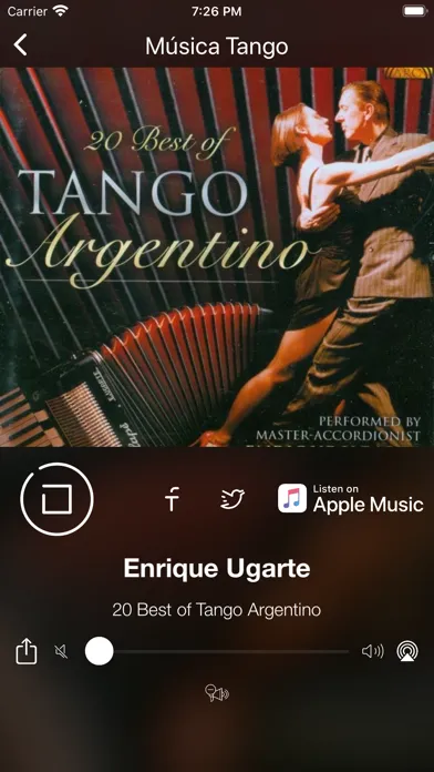 Tango Music & Milonga Radios سکرین شاٹس