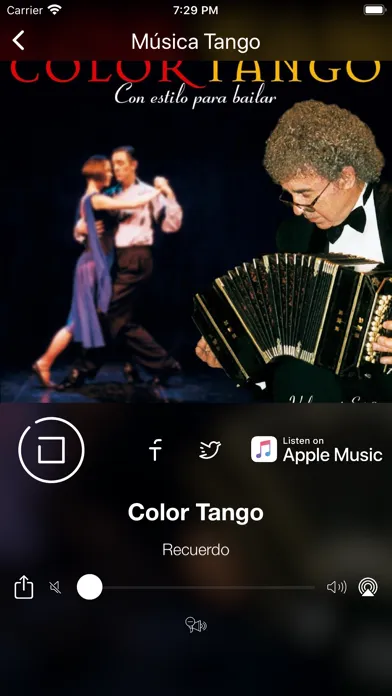 Tango Music & Milonga Radios سکرین شاٹس