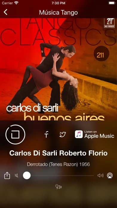 Tango Music & Milonga Radios سکرین شاٹس