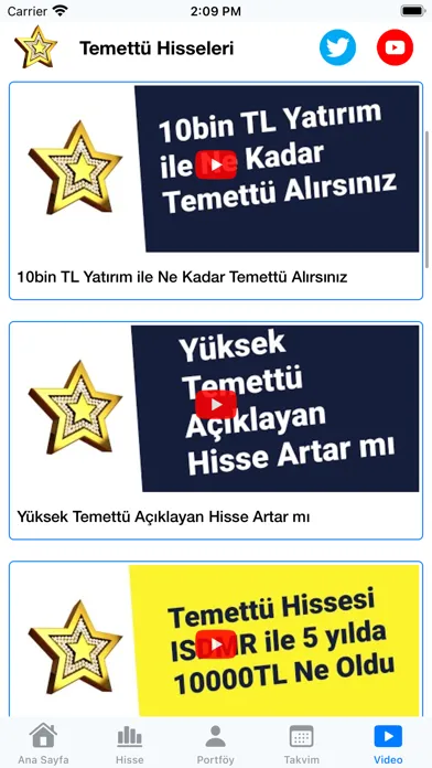 Temettü Hisseleri Screenshots
