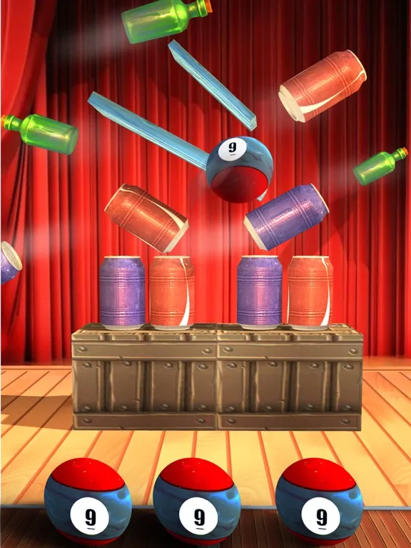 Hit & Toss Knock Down 3D iPad 應用截圖