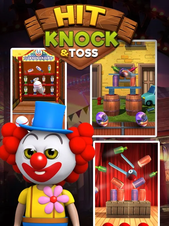 Hit & Toss Knock Down 3D iPad 應用截圖