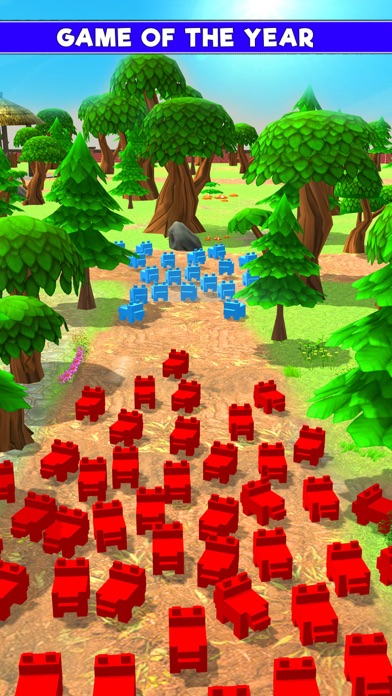 Escaping Crowd City - Run Rush স্ক্রিনশট