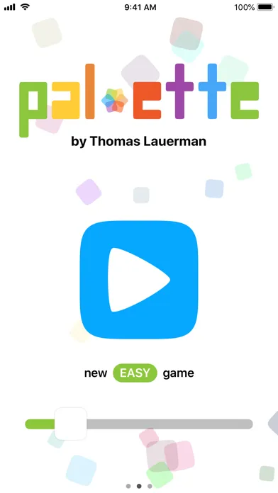 Capturas de tela do palette: colorful puzzles