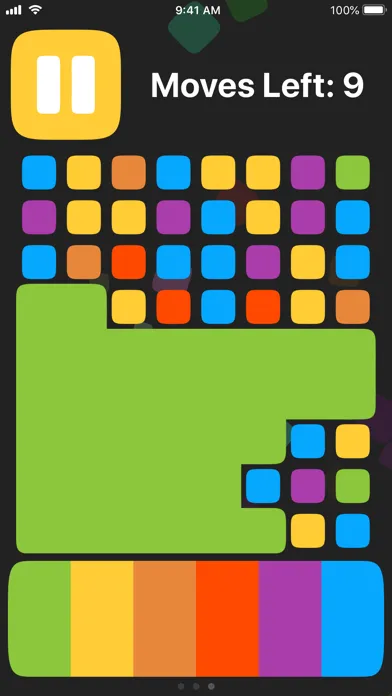 Capturas de tela do palette: colorful puzzles