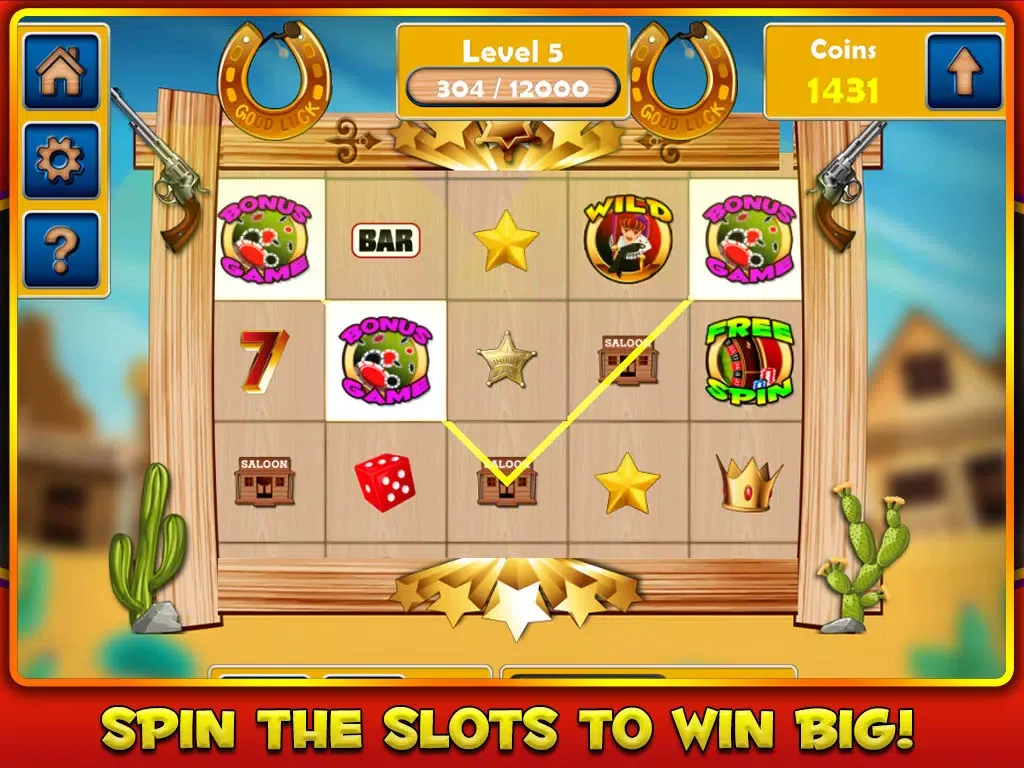 Zrzuty ekranu Cowgirl Slots - Free Casino Slot Machine Games iPad 