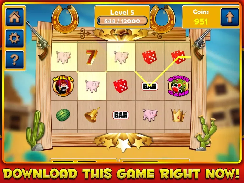 Zrzuty ekranu Cowgirl Slots - Free Casino Slot Machine Games iPad 