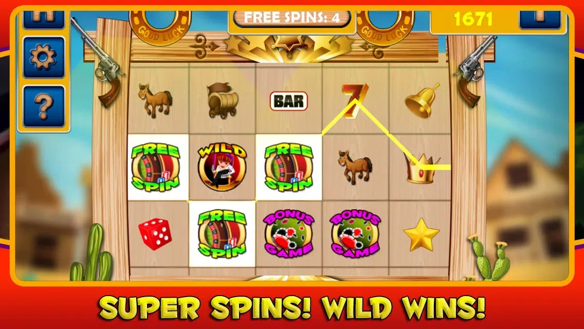 Zrzuty ekranu Cowgirl Slots - Free Casino Slot Machine Games