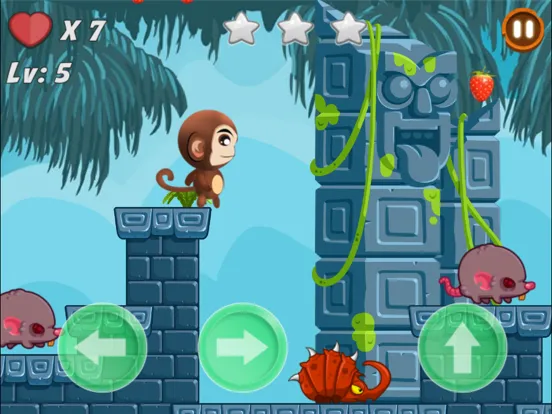 Temple Monkey Escape iPad  Screenshots