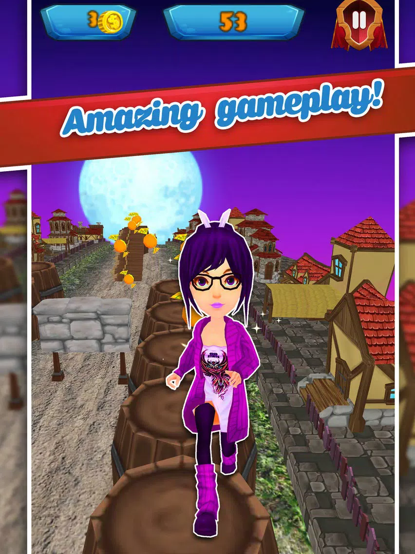 Super Hero Deadly Village Run iPad 应用截图