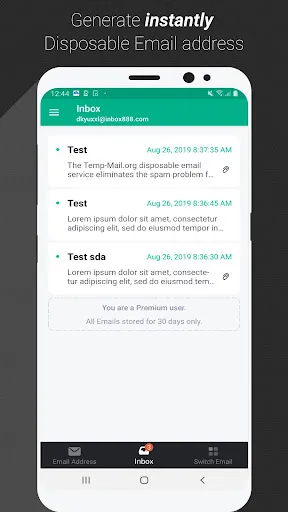 Temp Mail - Temporary Email Ekran Görüntüleri