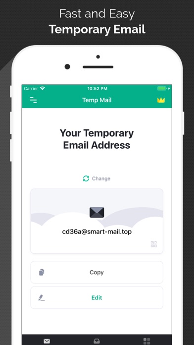 Скриншоты Temp Mail - Temporary Email