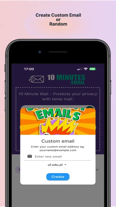 10 Minute Mail - Temp Mail Screenshots