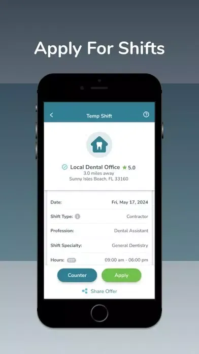 GoTu: Dental Staff Marketplace應用截圖