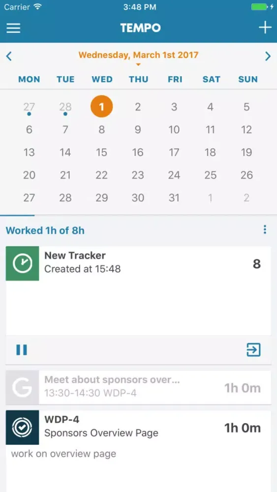 تصاویر Tempo - Time Tracking in JIRA