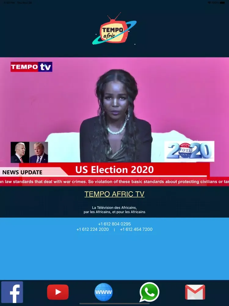 تصاویر Tempo Afric TV iPad 