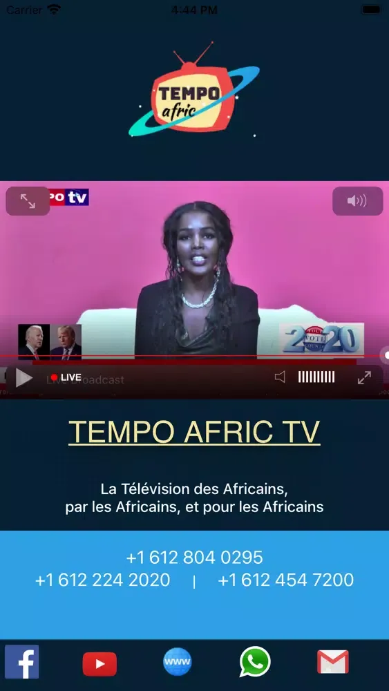 تصاویر Tempo Afric TV