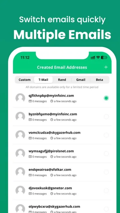 Temporary Email Pro স্ক্রিনশট